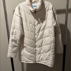 Columbia Off-White Quilted Jacket